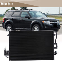 Load image into Gallery viewer, Aluminum AC Condenser Assembly Compatible with 2008-2012 Ford Escape 08-11 Mazda Tribute Mercury Mariner
