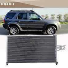 Load image into Gallery viewer, Aluminum AC Condenser Assembly Compatible with 2001-2004 Ford Escape Mazda Tribute 6L8Z19712EB