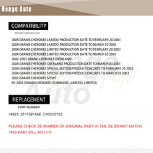 Load image into Gallery viewer, Aluminum AC Condenser Assembly Compatible with 1999-2004 Jeep Grand Cherokee 4925