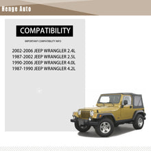 Load image into Gallery viewer, Aluminum Radiator Assembly Fit For 1987-2006 Jeep Wrangler 2.4L 2.5L 4.0L 4.2L 4CYL V6