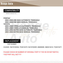 Load image into Gallery viewer, Aluminum Radiator Assembly Fit For 2003-2008 Pontiac Vibe Toyota Corolla Matrix TO3010271