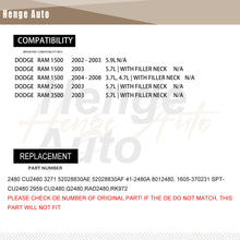 Load image into Gallery viewer, Aluminum Radiator Assembly Fit For 2002-2007 Dodge Ram 1500 Fits 2480 CH3010281