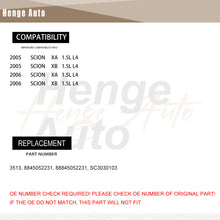 Load image into Gallery viewer, AC Condenser For 2005 2006 Scion xA xB Aluminum Fits 3513 SC3030103