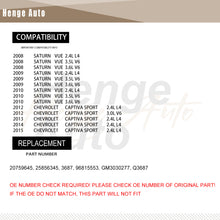 Load image into Gallery viewer, AC Condenser Aluminum For Saturn Vue Chevrolet Captiva Sport Fits 3687 20759645