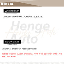 Load image into Gallery viewer, Aluminum AC Condenser Assembly Compatible with 2010-2014 Ford Mustang 3791 FO3030225