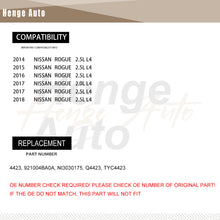 Load image into Gallery viewer, Aluminum AC Condenser Fit For 2014-2018 Nissan Rogue 2.5L 2.0L Fits 4423 NI3030175