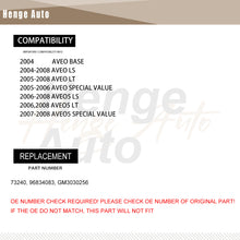 Load image into Gallery viewer, Aluminum AC Condenser Fit For 2004-2008 Chevrolet Aveo Aveo5 Fits 3240 GM3030256