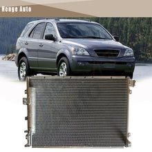 Load image into Gallery viewer, Aluminum Condenser Assembly Compatible with Kia Sorento 2003-2004 CU3098