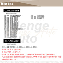 Load image into Gallery viewer, Aluminum Radiator Assembly Fit For Chevrolet C/K Series GMC C/K 1995 5.0 5.7 Fit 1693 5248144