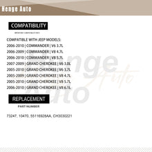 Load image into Gallery viewer, AC Condenser Aluminum For 2005-2010 Jeep Grand Cherokee Commander Fits 3247