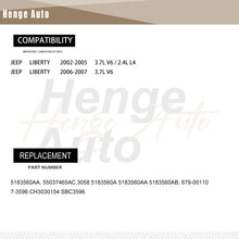 Load image into Gallery viewer, Aluminum AC Condenser Fit For Jeep Liberty 2002-2007 2.4/3.7L Fits 3058