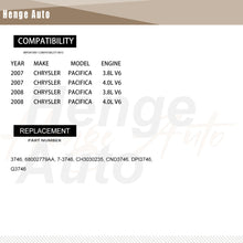 Load image into Gallery viewer, Aluminum AC Condenser Fit For 2007 2008 Chrysler Pacifica CH3030235 68002779AA
