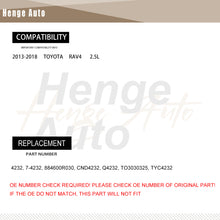 Load image into Gallery viewer, AC Condenser Aluminum For 2013-2018 Toyota RAV4 Fits 4232 884600R030 884604211