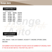 Load image into Gallery viewer, AC Condenser For 2002-2006 Acura RSX Type-S 2.0L Aluminum Fits 3060 80110S6MA01