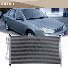 Load image into Gallery viewer, Aluminum AC Condenser Fit For 2005-2007 Ford Focus 2.0L 2.3L Fits 3391 6S4Z19712A