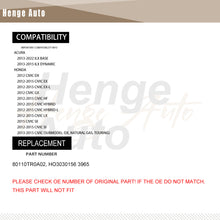 Load image into Gallery viewer, Aluminum AC Condenser Assembly Compatible with 2012-2015 Honda Civic Sedan With Receiver Drier 3965