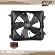 Load image into Gallery viewer, Radiator Cooling Fan Compatible with 2007-2009 Honda CR-V OE# 19015RZAA01 Black