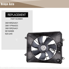 Load image into Gallery viewer, AC Condenser Fan Assembly Compatible with 2007 2008 2009 Honda CR-V OE# HO3120107