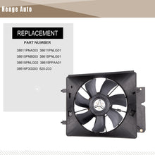 Load image into Gallery viewer, Radiator Cooling Fan Assembly Compatible with 2002-2006 CR-V,2003-2006 Element Replace 38615PNB003
