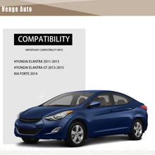 Load image into Gallery viewer, Cooling Fan Assembly Compatible with 2011-2013 Hyundai Elatra OE# HY3115133 Black