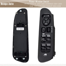 Load image into Gallery viewer, Henge Auto Master Driver Side Power Window Switch Control Compatible with 2001-2003 Dodge Durango,2002-2010 Dodge Ram 1500 2500 3500 Replaces OE 68171680AA,56049805AB
