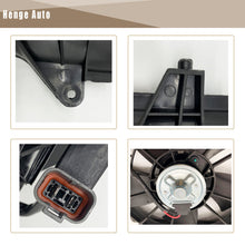 Load image into Gallery viewer, Radiator Cooling Fan Compatible with 2007-2009 Honda CR-V OE# 19015RZAA01 Black
