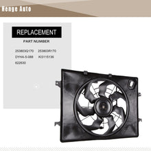 Load image into Gallery viewer, Engine Cooling Fan Assembly Compatible with 2011-2013 Sonata,2011-2013 Optima OE# 253803Q170
