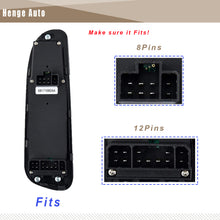 Load image into Gallery viewer, Henge Auto Master Driver Side Power Window Switch Control Compatible with 2001-2003 Dodge Durango,2002-2010 Dodge Ram 1500 2500 3500 Replaces OE 68171680AA,56049805AB