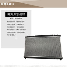 Load image into Gallery viewer, Aluminum Radiator Compatible with Camry 2002-2006,Solara 2004-2008,OE# 1640028281