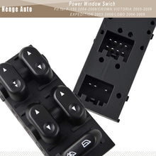 Load image into Gallery viewer, Henge Auto Front Left Driver Side Master Power Window Switch Control Compatible with Ford F150 2004-2008, Ford Expedition 2003-2006,Ford Crown Victoria 2003-2008 ReplaceOE 5L1Z14529AAA,2L1Z14529AAA