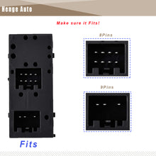 Load image into Gallery viewer, Henge Auto Front Left Driver Side Master Power Window Switch Control Compatible with Ford F150 2004-2008, Ford Expedition 2003-2006,Ford Crown Victoria 2003-2008 ReplaceOE 5L1Z14529AAA,2L1Z14529AAA