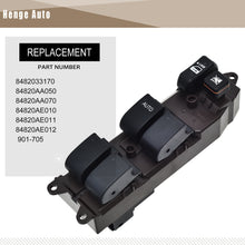 Load image into Gallery viewer, Front Driver Side Master Power Window Switch Compatible with 2002-2006 Toyota Camry,2005-2007 Toyota Tacoma,2004-2006 Scion xA xB Replace OE 8482033170 84820AA070 901705
