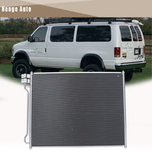 Load image into Gallery viewer, Aluminum AC Condenser Assembly Compatible with 2008-2014 Ford E-150 E-250 E-350 E-450 FO3030220 3753
