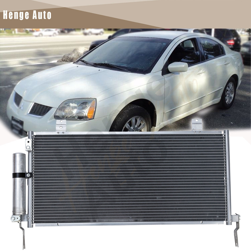 Aluminum AC Condenser Fit For 2004-2012 Mitsubishi Galant 2.4 3.8 MI3030173 Fit 3238