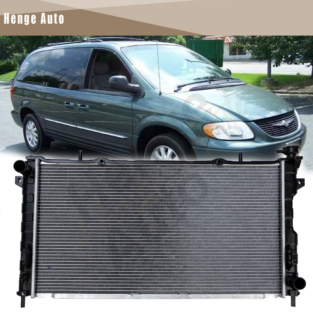 Aluminum Radiator Assembly Fit For Chrysler Town & Country Dodge Grand Caravan 3.3L 3.8L 2311