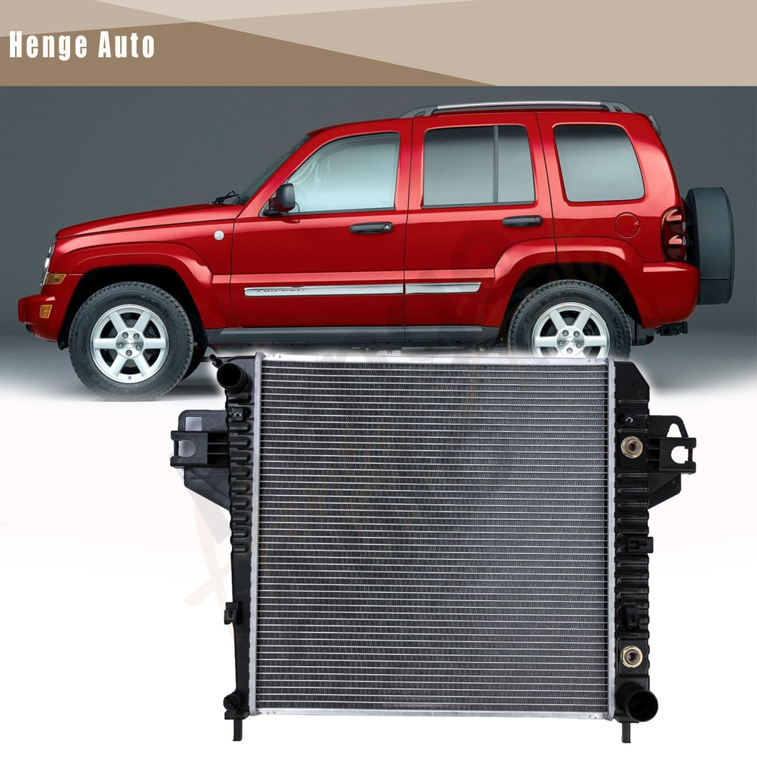 Aluminum Radiator Assembly Fit For 2002-2006 Jeep Liberty 52080120AE DPI-2481