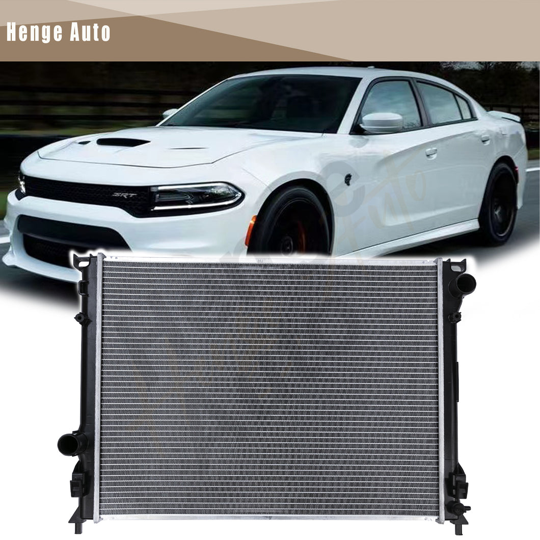 Aluminum Radiator Assembly Fit For 2009-2016 Dodge Charger Challenger Chrysler 300 Fit 13157
