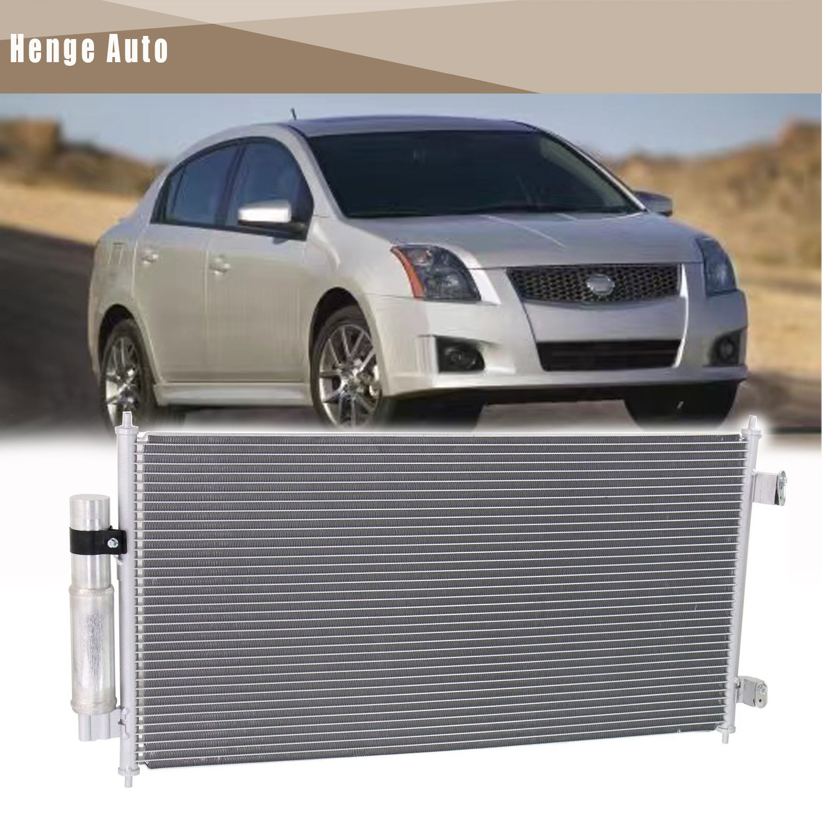 Radiator For 2007-2012 Nissan Sentra 2.0L & 2.5L - Direct Fit Replacement - 1-Year Warranty
