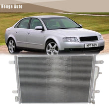 Load image into Gallery viewer, Aluminum AC Condenser Fit For 2002-2004 Audi A4 Quattro 1.8L L4 Fit 4702 8E0260403B

