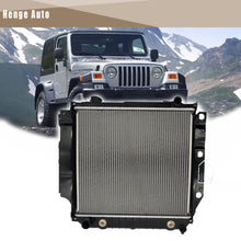 Load image into Gallery viewer, Aluminum Radiator Assembly Fit For 1987-2006 Jeep Wrangler 2.4L 2.5L 4.0L 4.2L 4CYL V6
