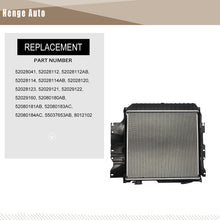 Load image into Gallery viewer, Aluminum Radiator Assembly Fit For 1987-2006 Jeep Wrangler 2.4L 2.5L 4.0L 4.2L 4CYL V6
