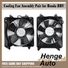 Load image into Gallery viewer, Radiator Cooling Fan Assembly For 2016-2018 Honda HR-V Driver &amp; Passenger Side
