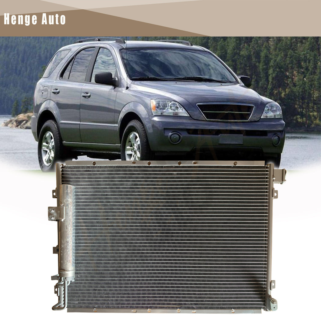 Aluminum Condenser Assembly Compatible with Kia Sorento 2003-2004 CU3098