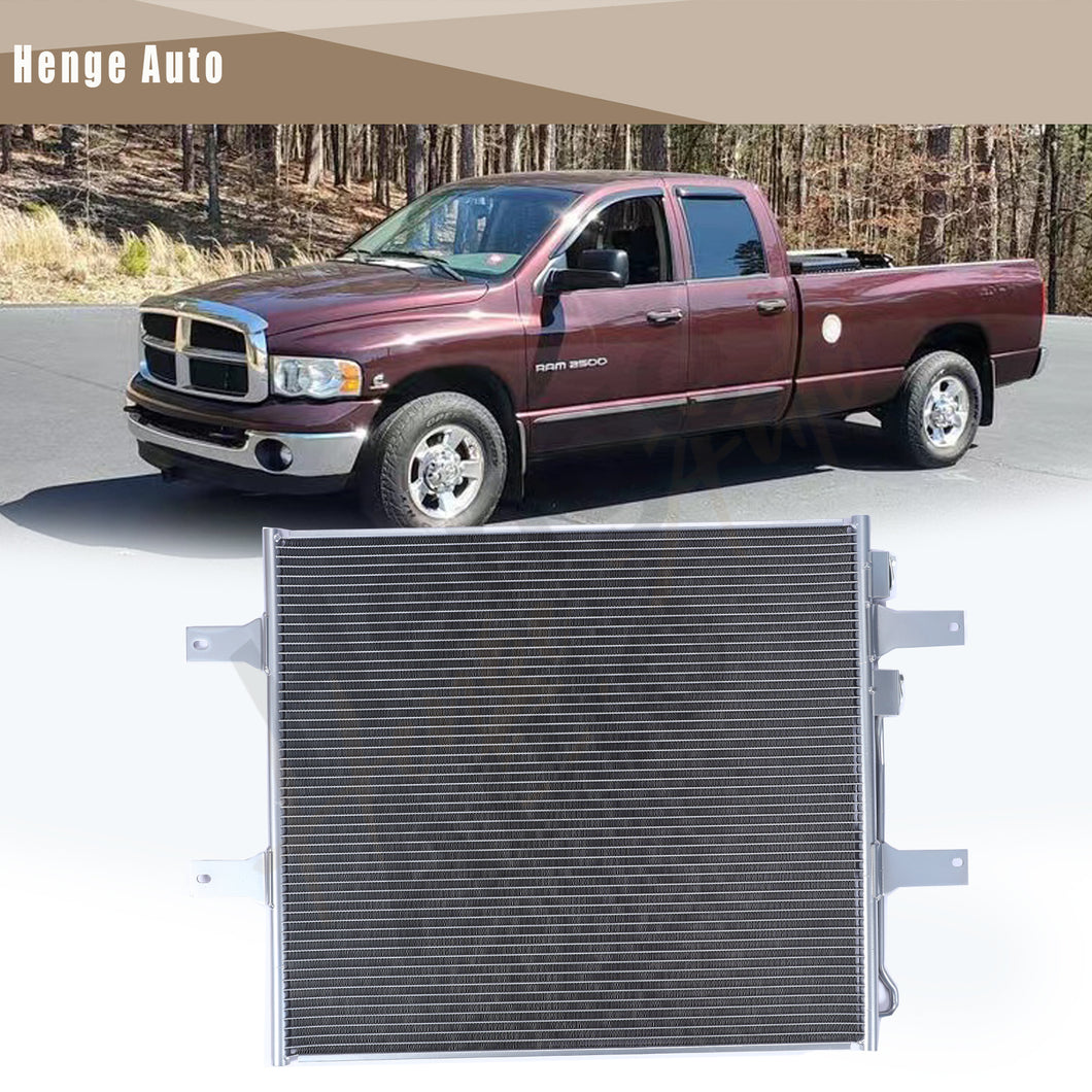 AC Condenser Aluminum For 2003-2009 Dodge Ram 2500 3500 5.9L AC3657 5.9L ONLY