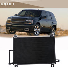 Load image into Gallery viewer, Aluminum Condenser Assembly Compatible with 2002-2009 Chevy Trailblazer GMC Envoy GM3030241
