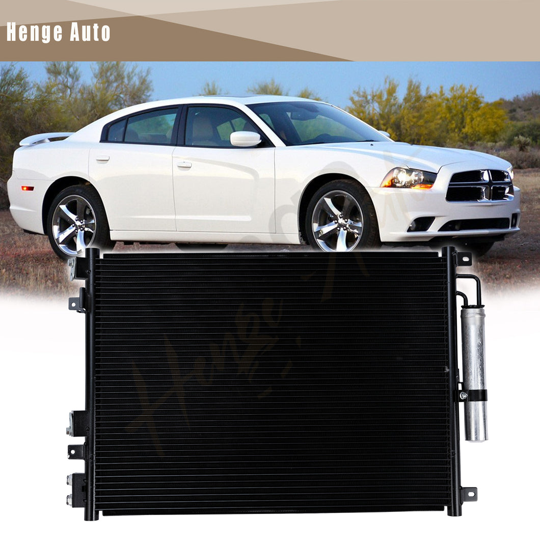 AC Condenser Aluminum For Dodge Charger 06-21 Challenger Chrysler 300 Fits 3237
