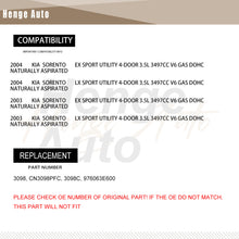 Load image into Gallery viewer, Aluminum Condenser Assembly Compatible with Kia Sorento 2003-2004 CU3098
