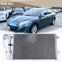 Load image into Gallery viewer, AC Condenser Aluminum For 2010 2011-2013 Mazda 3 2.5L 2.0L 7-3866 MA3030156
