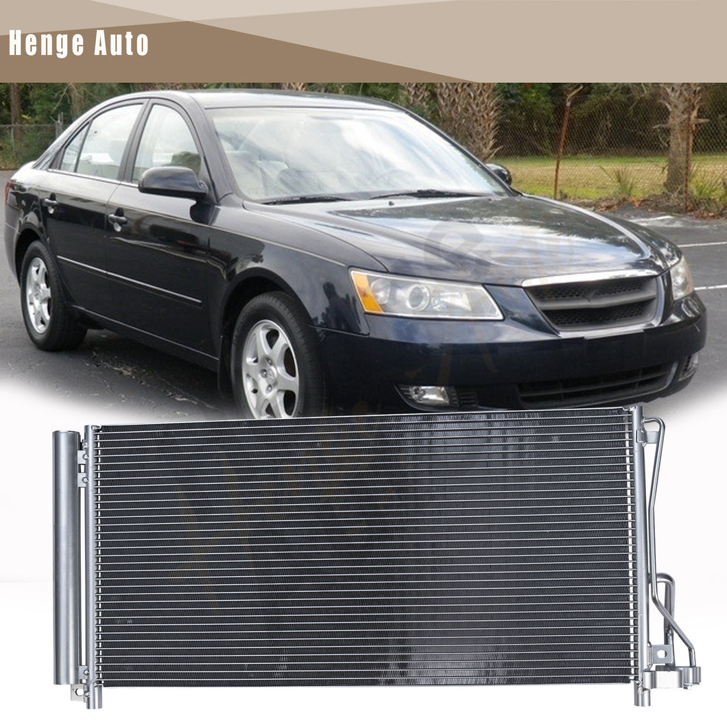 Aluminum AC Condenser Assembly Fit For Hyundai Sonata 2006-2010 Azera Kia Optima 3381