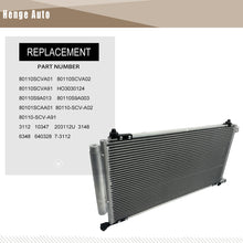 Load image into Gallery viewer, AC Condenser Compatible with 2002-2006 Honda CR-V,2003-2011 Honda Element OE# 80110S9A013
